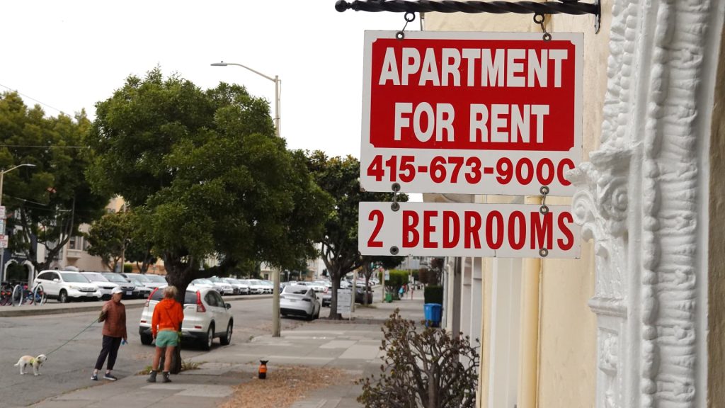Apartment rents are on the verge of declining due to massive new supply