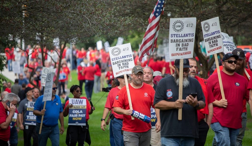 UAW strike against Detroit Big Three automakers could expand