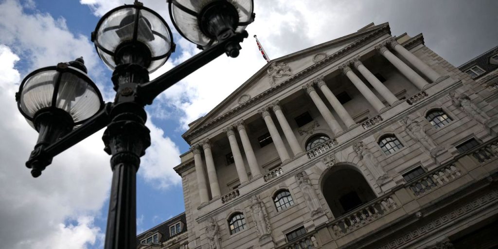 Sterling hits six-month trough as Bank of England stands pat