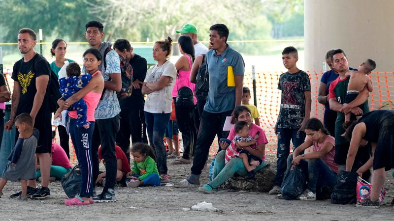 Latest wave of migrants at US-Mexico border puts Biden under renewed pressure