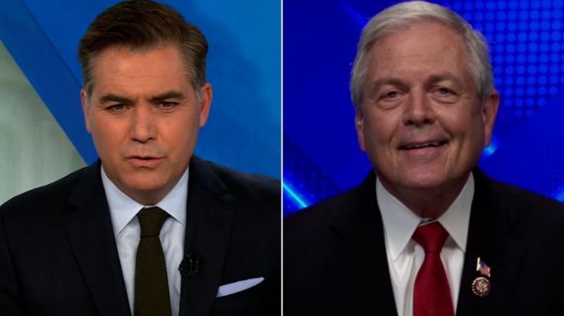 Acosta challenges hardline Republican on impact of shutdown. Hear his response