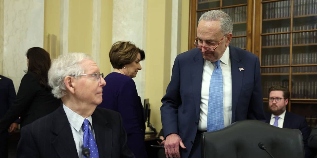 Senate could pass bill to avert government shutdown ‘as soon as today,’ Schumer says